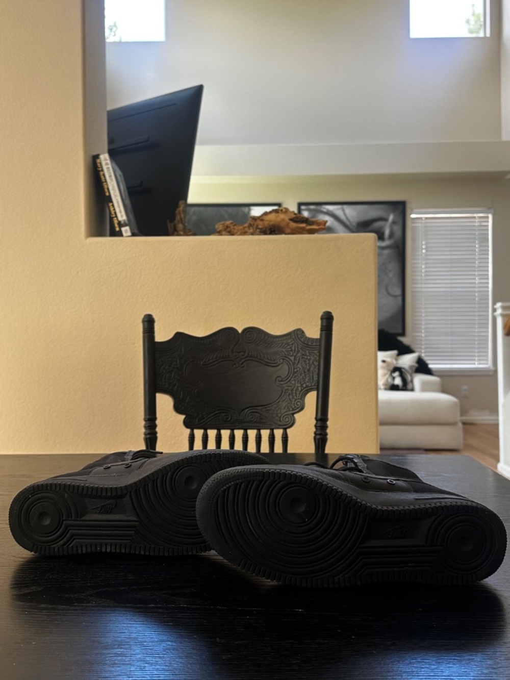 Nike SF Air Force 1 High Black Size 13 SF AF1 HI New Without Box - Picture 2 of 7